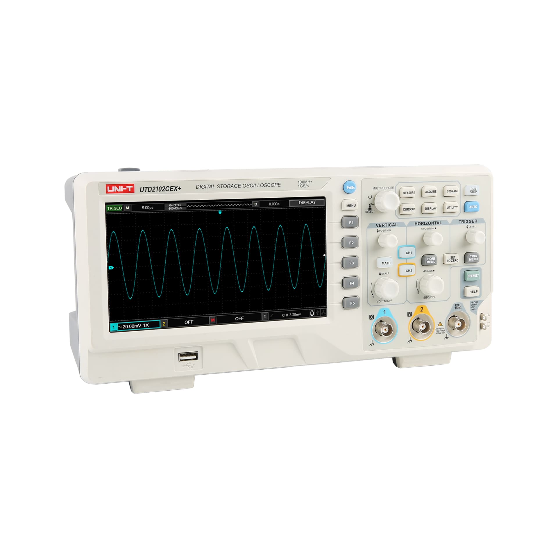 

Oscyloskop Uni-T UTD2102CEX+