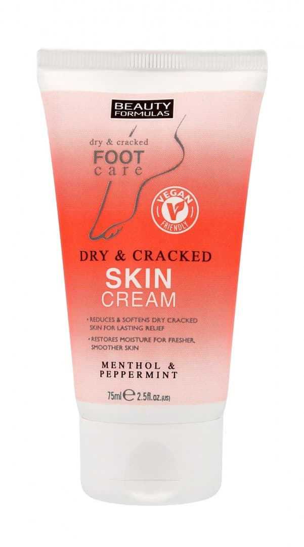 

Beauty Formulas Dry Cracked Skin Cream krem do suchej i popękanej skóry stóp 75ml
