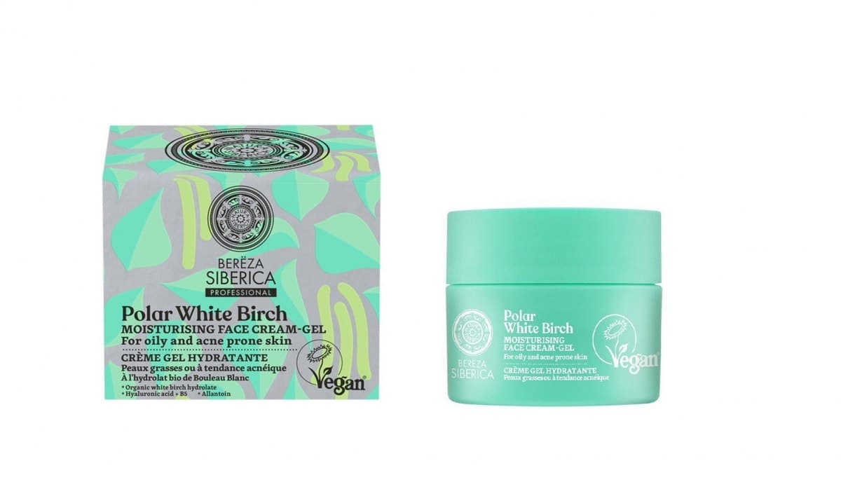 

Natura Siberica Bereza Siberica wegański nawilżający krem-żel do twarzy do skóry tłustej oraz z tendencją do powstawania trądziku 50ml