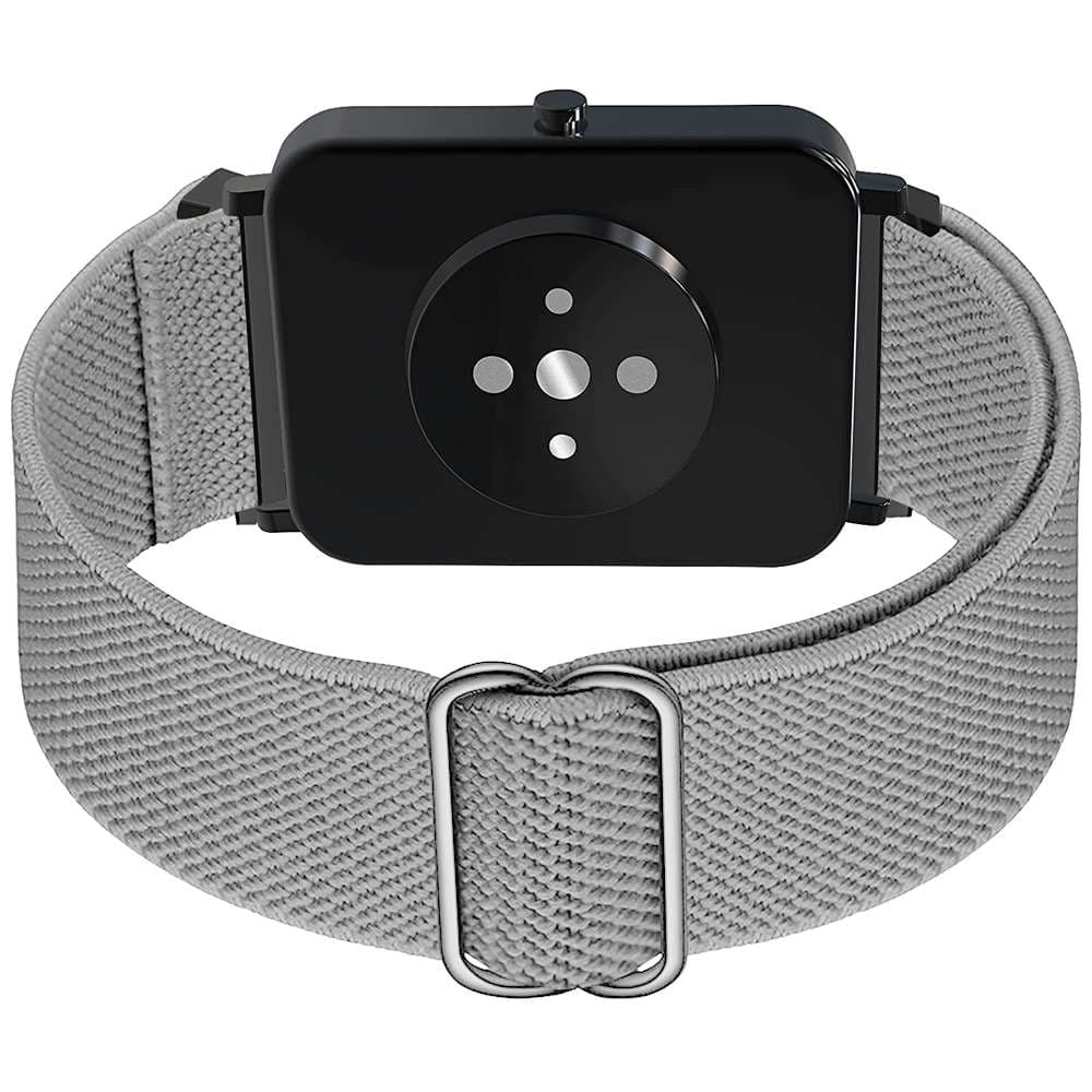 

Pasek elastyczny Uniwersalny nylonowy Alogy Nylon opaska do zegarka Smartwatcha 20mm Szary