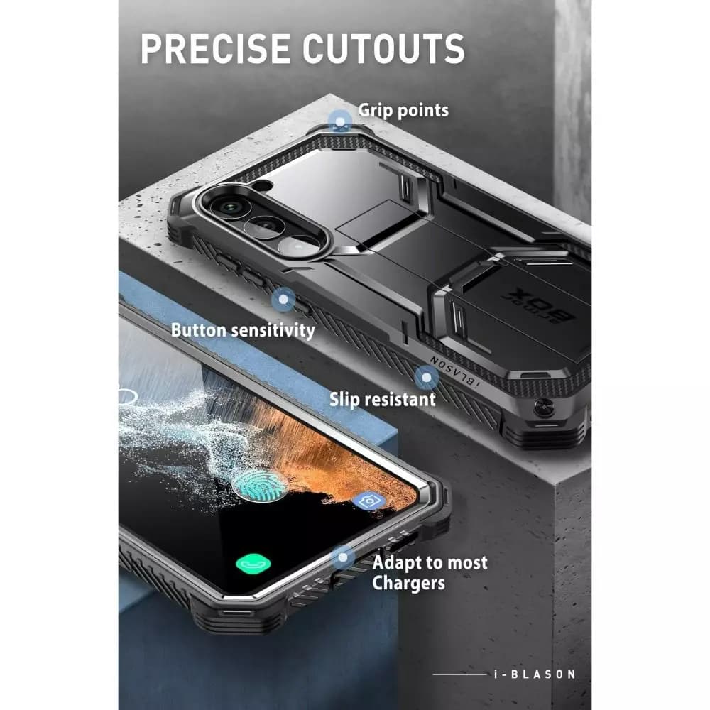 

Etui ochronne Supcase IBLN ArmorBox 2-SET do Samsung Galaxy S23+ Plus Black