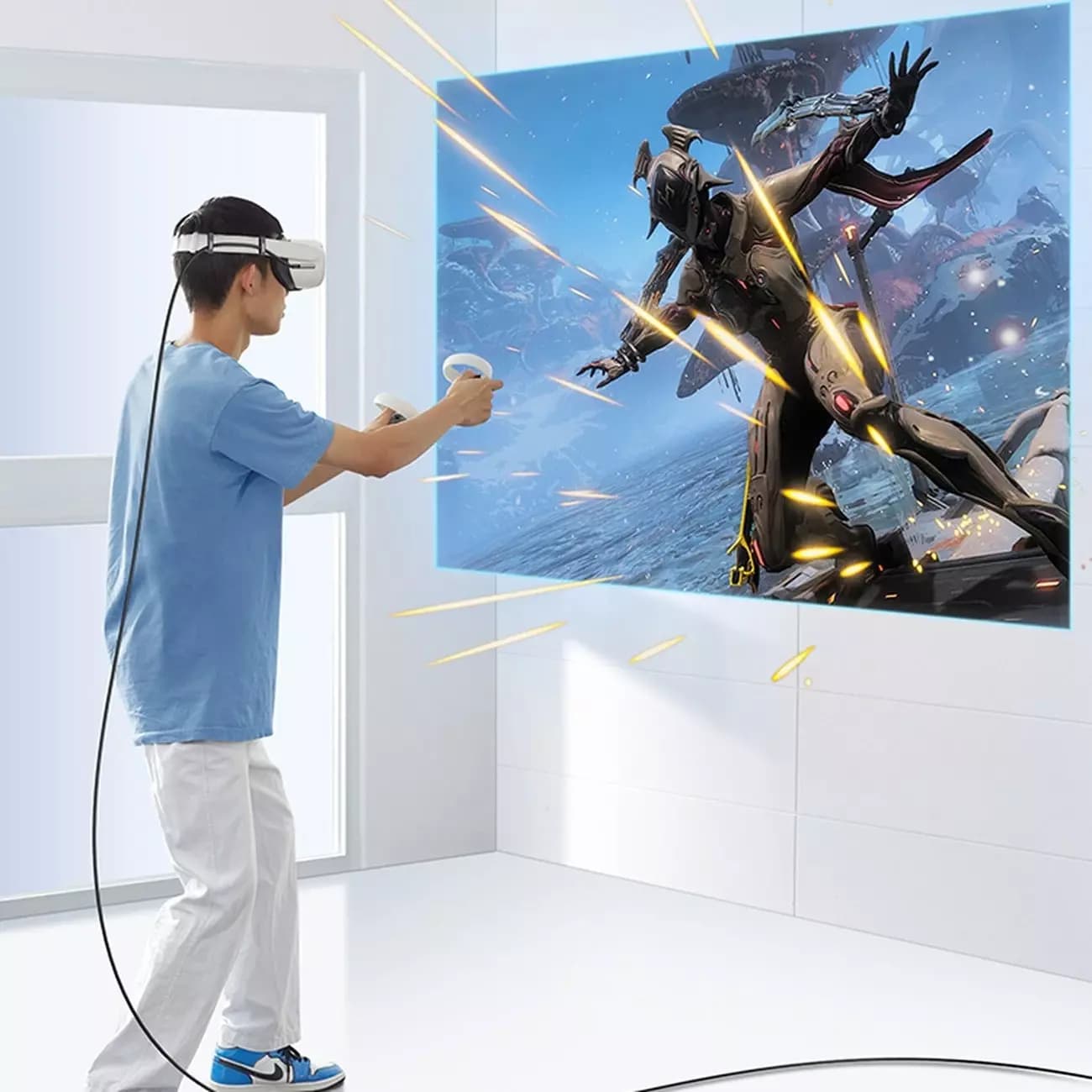

Ugreen kabel kątowy USB Typ C - USB Typ C do ładowania 60W / transmisji danych z obsługą gogli VR (np. Oculus Quest 2) 5m czarny (US551)