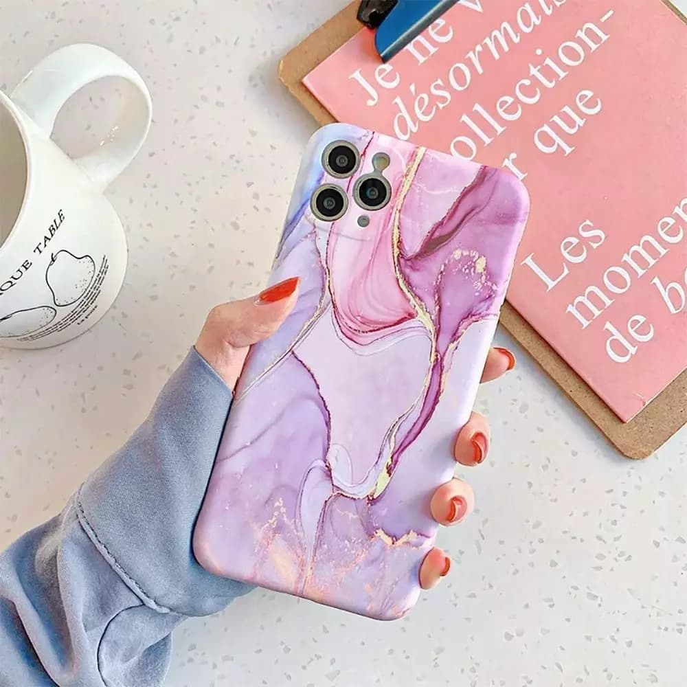 

Etui na telefon Mood do Samsung Galaxy A54 5G Colorful Marble