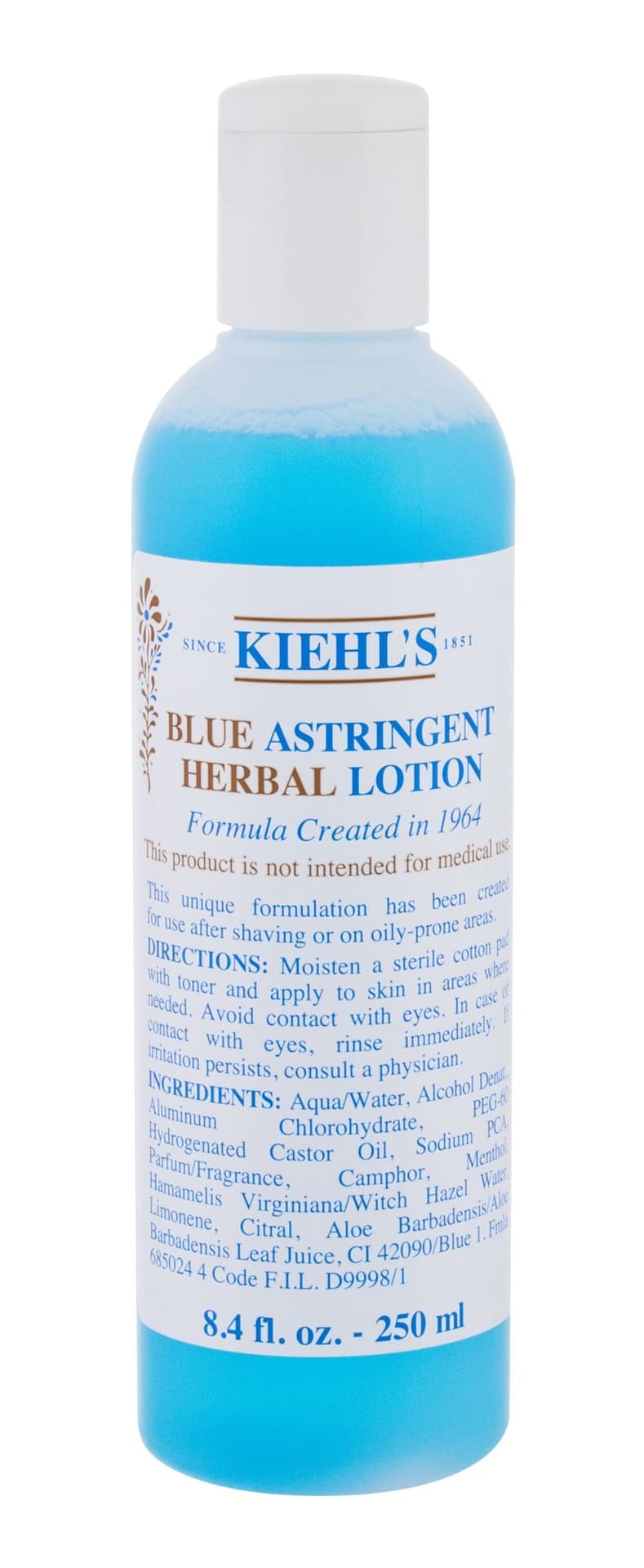 

Kiehl´s Astringent Lotion Blue Herbal Wody i spreje do twarzy 250ml (W)
