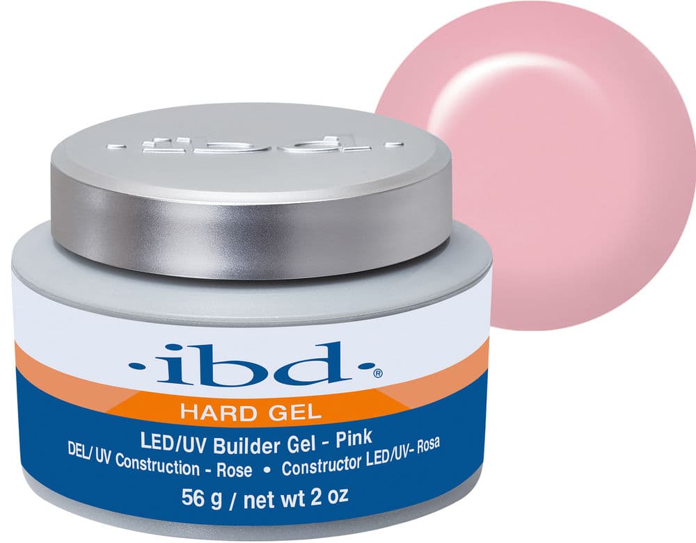 

IBD żel budujący Pink LED/UV Hard Builder Gel 56g (W)