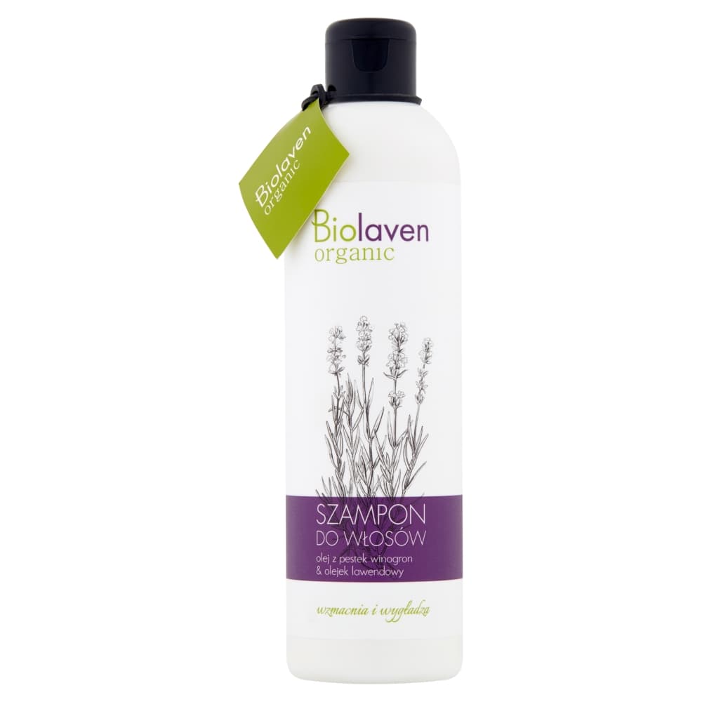 

Biolaven Szampon do włosów Olej z pestek winogron Olejek lawendowy 300ml