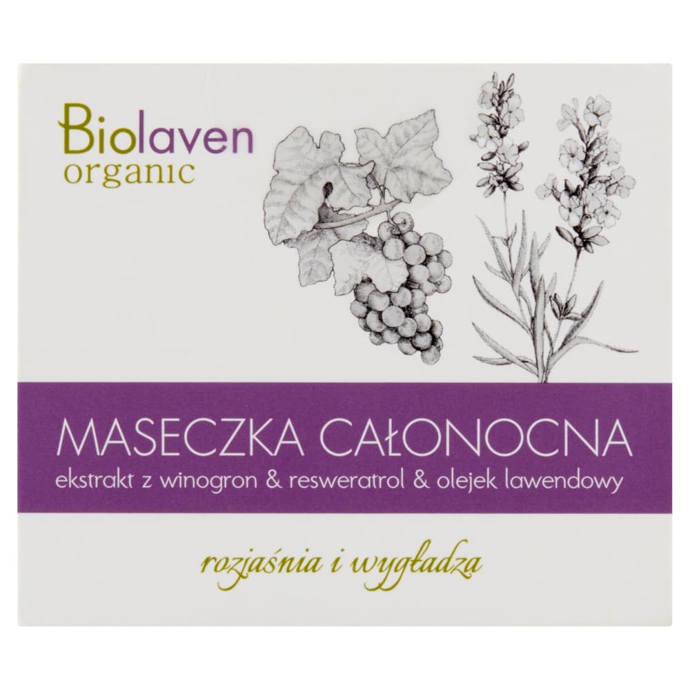 

Biolaven Maseczka całonocna do twarzy 45ml