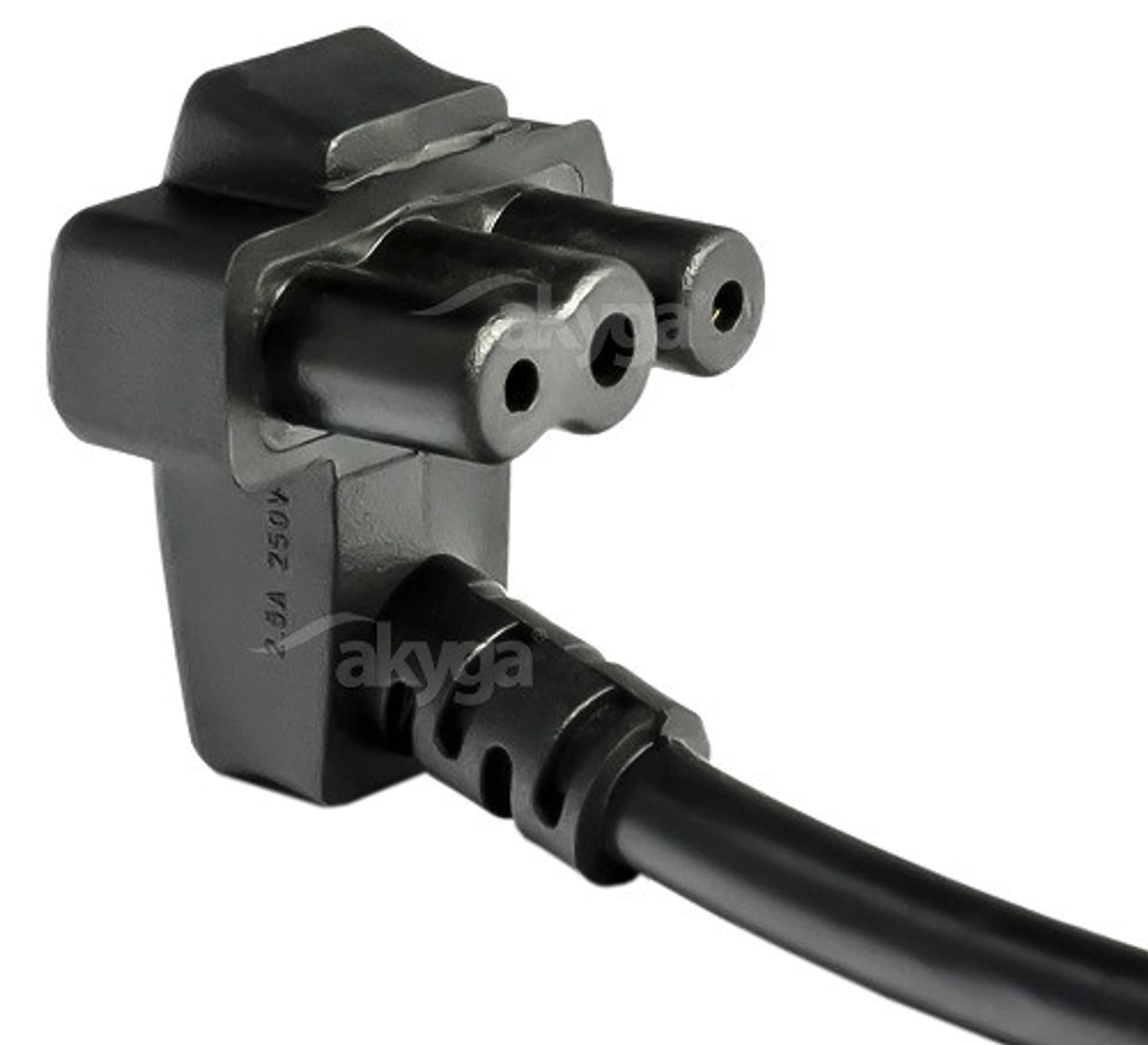 

Kabel zasilający AKYGA Standardowy 1.5m. AK-NB-02