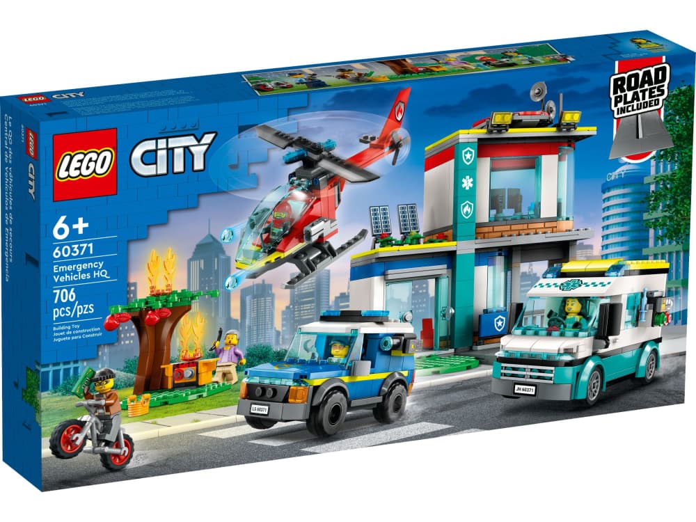 

LEGO City Parking dla pojazdów uprzywilejowanych 60371