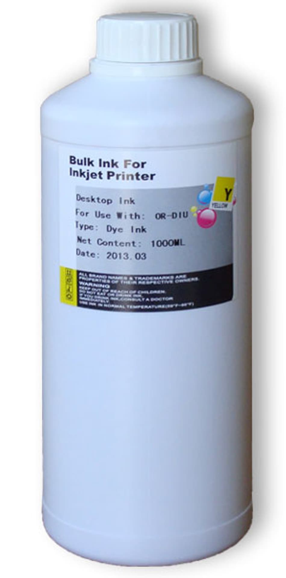 

Butelka Yellow Lexmark 1L tusz barwnikowy Uniwersal
