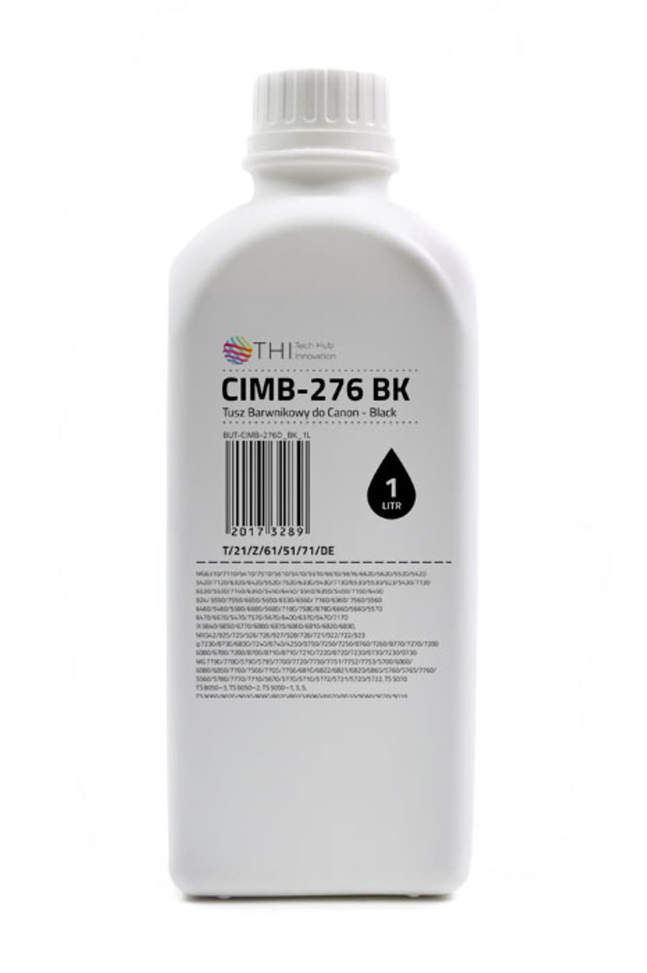 

Butelka Black Canon 1L Tusz Barwnikowy (Dye) INK-MATE CIMB276, Dye) ink-mate cimb27