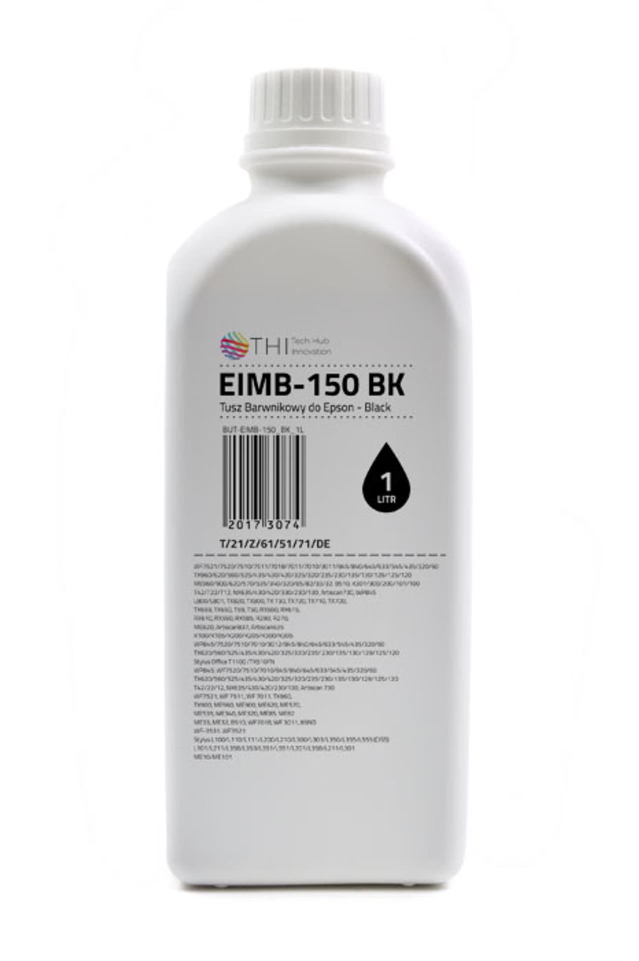 

Butelka Black Epson 1L Tusz Barwnikowy (Dye) INK-MATE EIMB150, Dye) ink-mate eimb15
