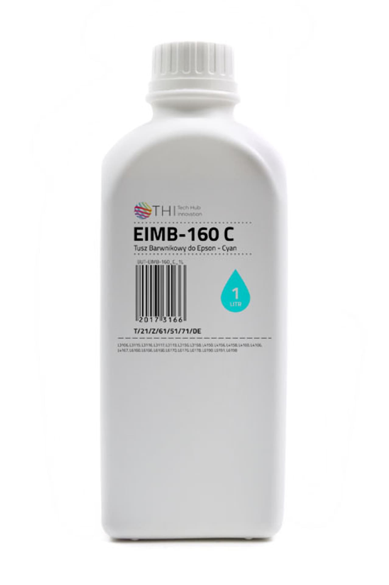 

Butelka Cyan Epson 1L Tusz Barwnikowy (Dye) INK-MATE EIMB160, Dye) ink-mate eimb16