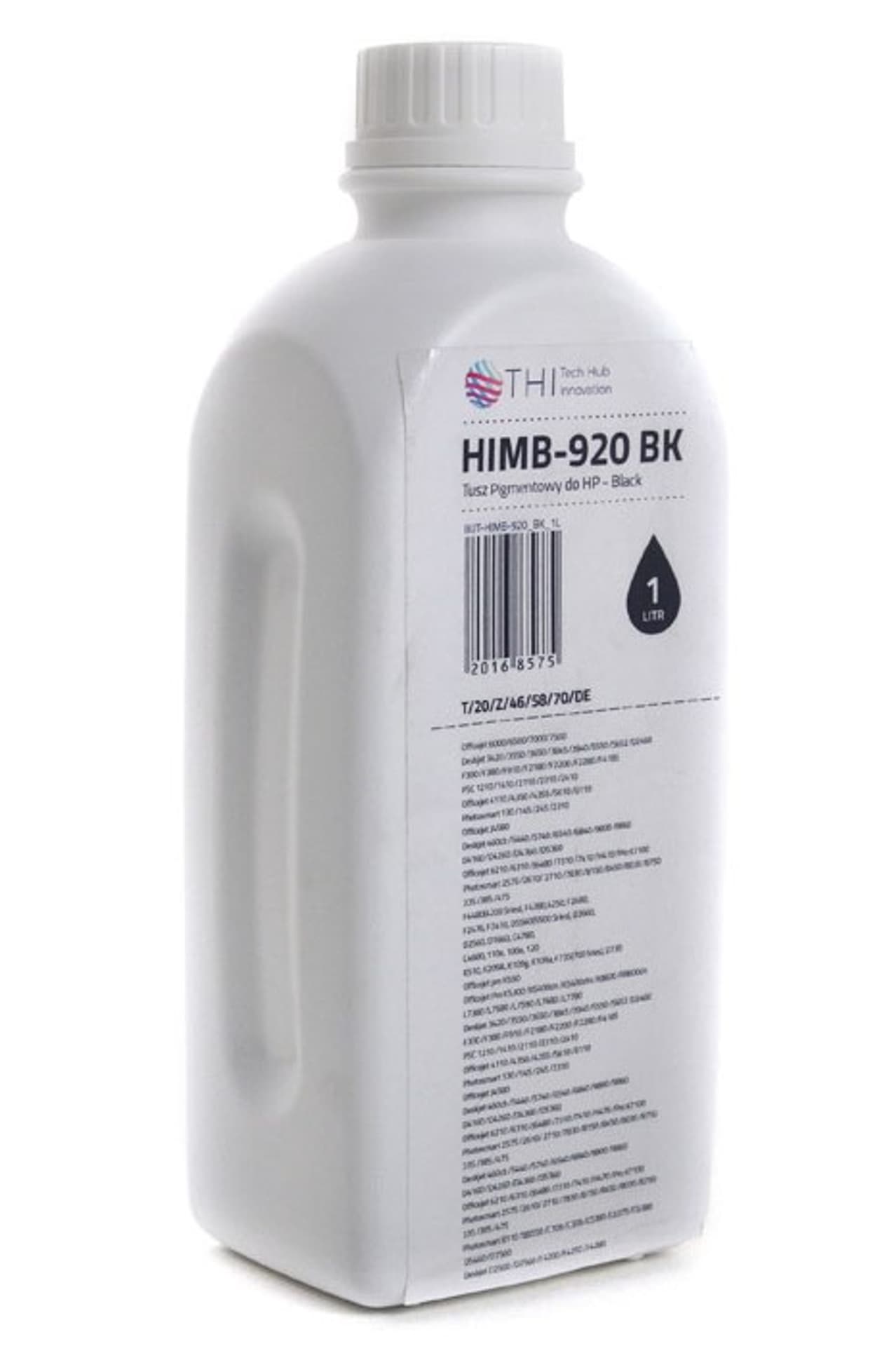 

Butelka Black HP 1L Tusz Pigmentowy (Pigment) INK-MATE HIMB920, Pigment) ink-mate himb92