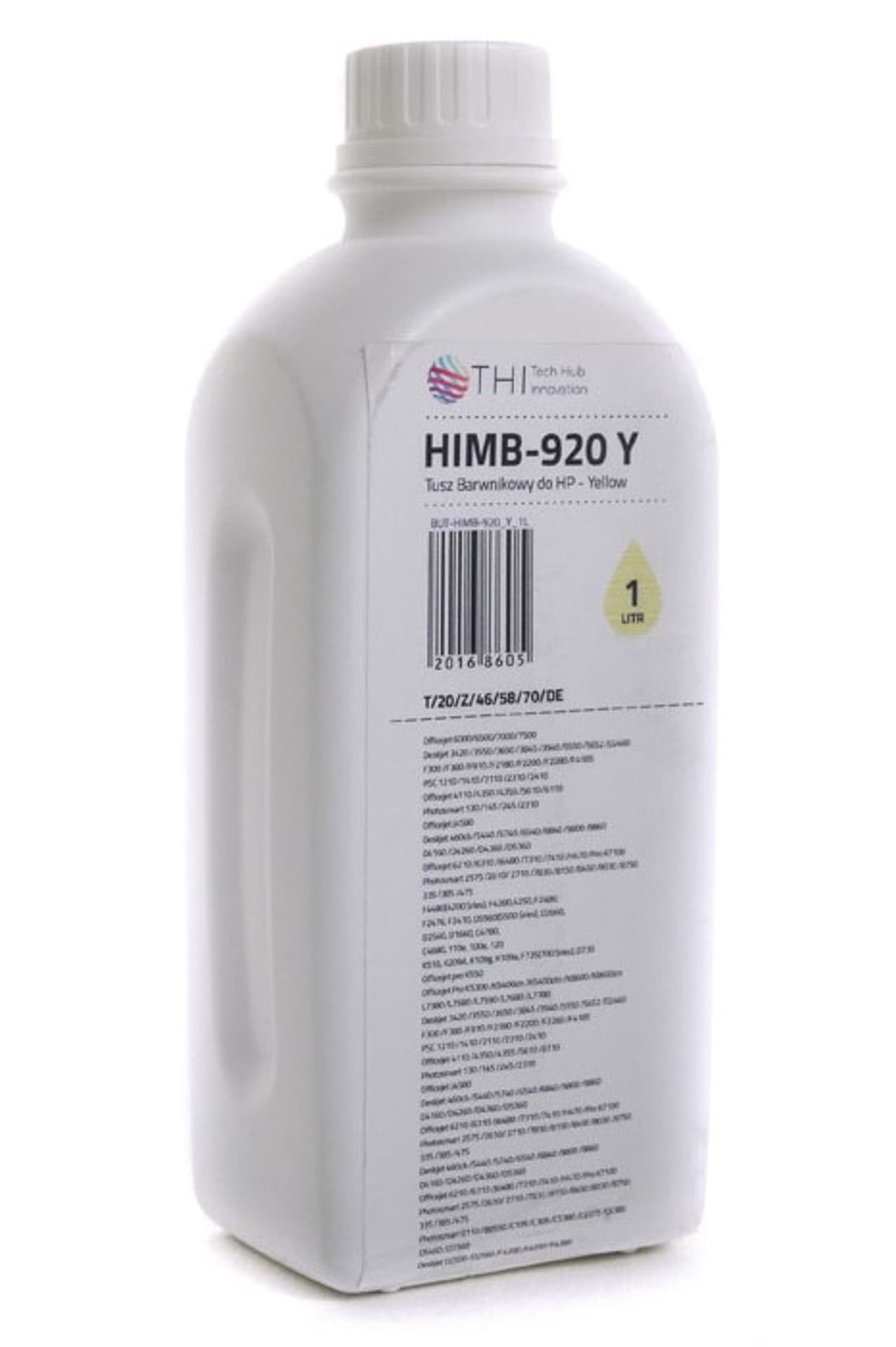 

Butelka Yellow HP 1L Tusz Barwnikowy (Dye) INK-MATE HIMB920, Dye) ink-mate himb92
