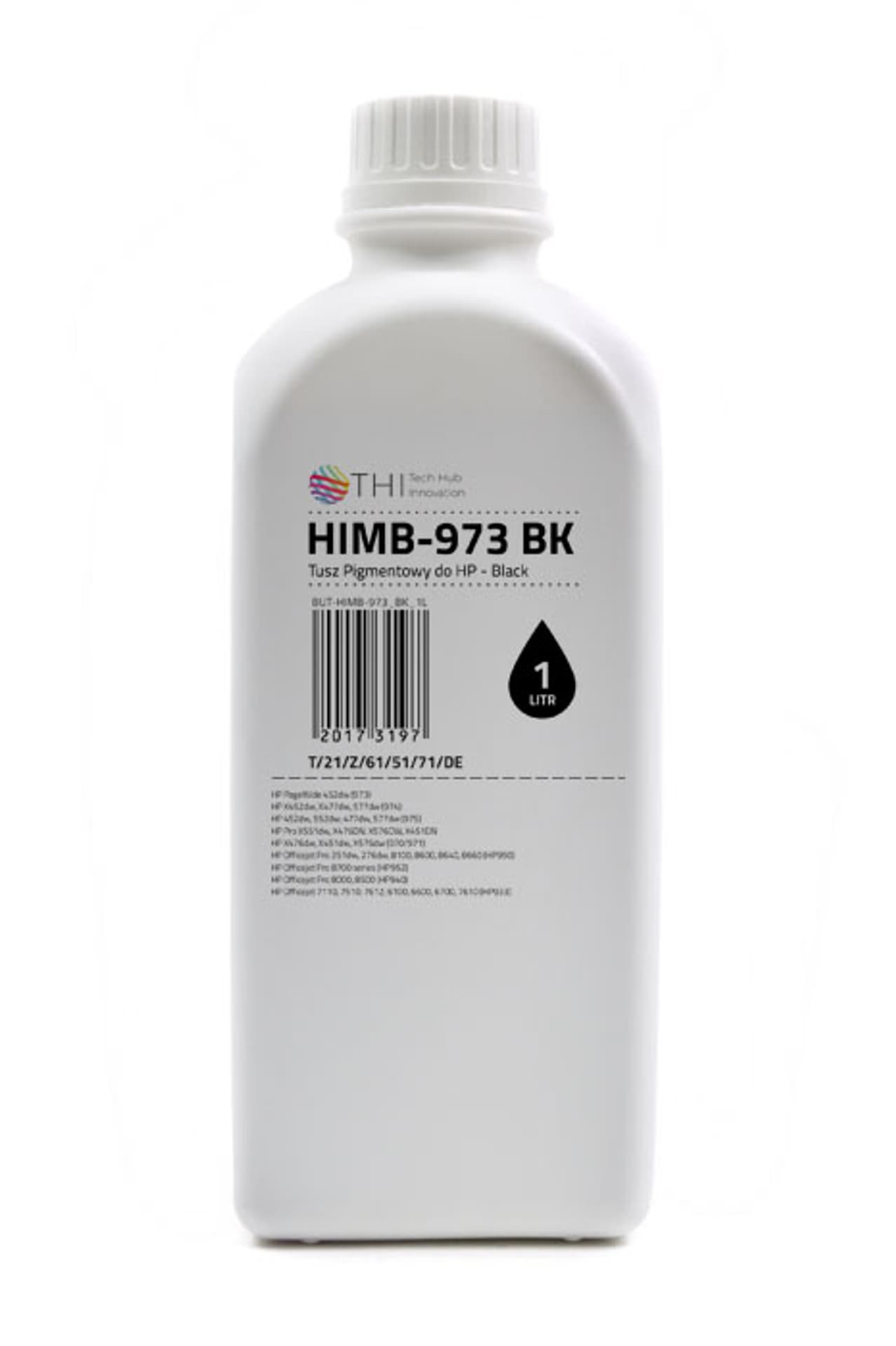 

Butelka Black HP 1L Tusz Pigmentowy (Pigment) INK-MATE HIMB973, Pigment) ink-mate himb97