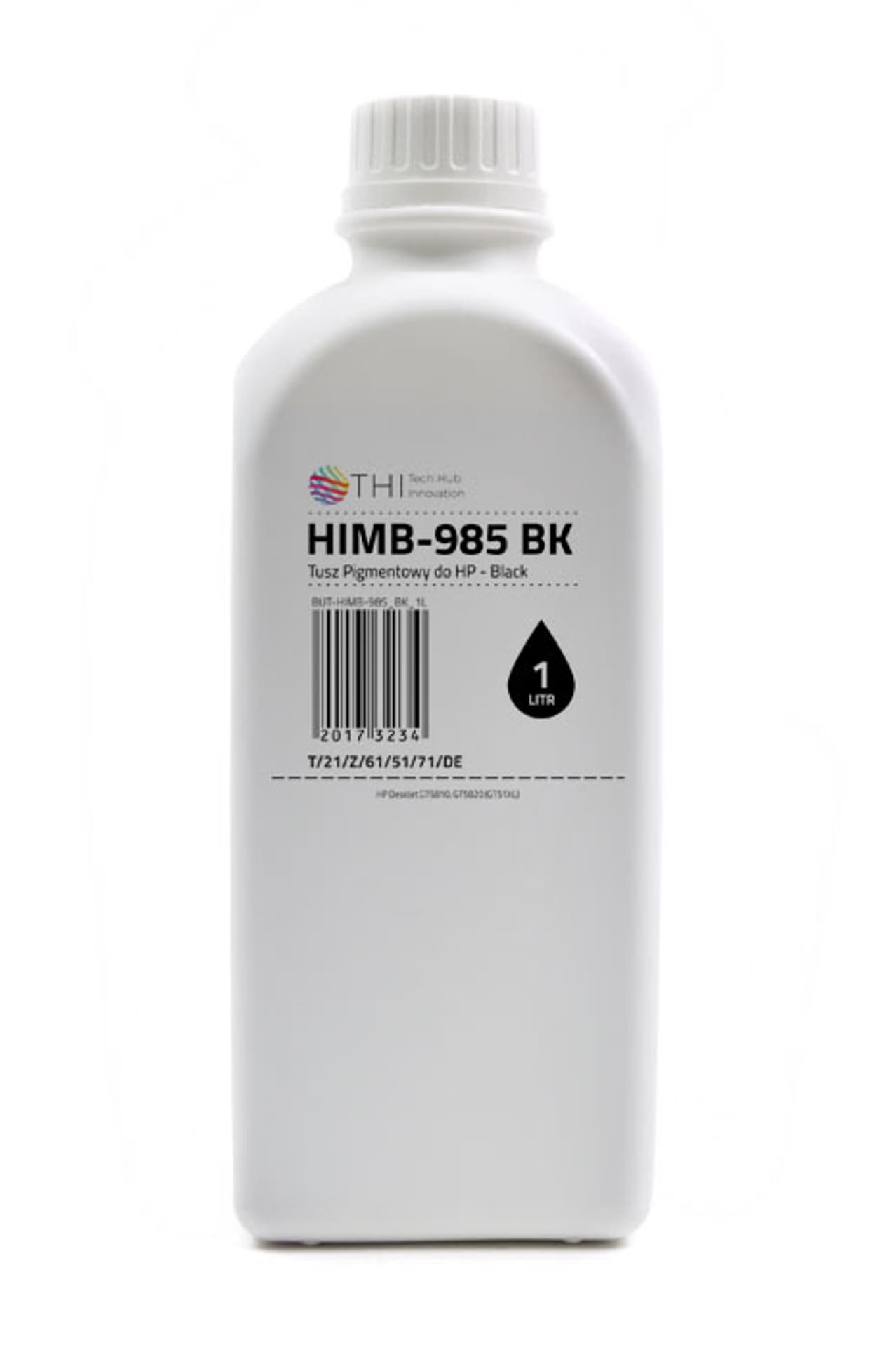 

Butelka Black HP 1L Tusz Pigmentowy (Pigment) INK-MATE HIMB985, Pigment) ink-mate himb98