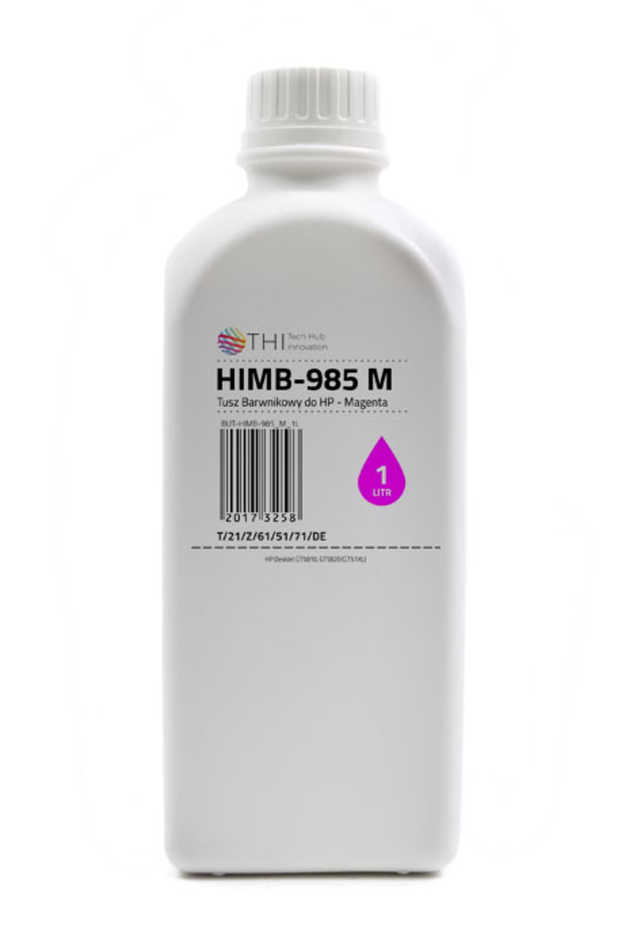 

Butelka Magenta HP 1L Tusz Barwnikowy (Dye) INK-MATE HIMB985, Dye) ink-mate himb98