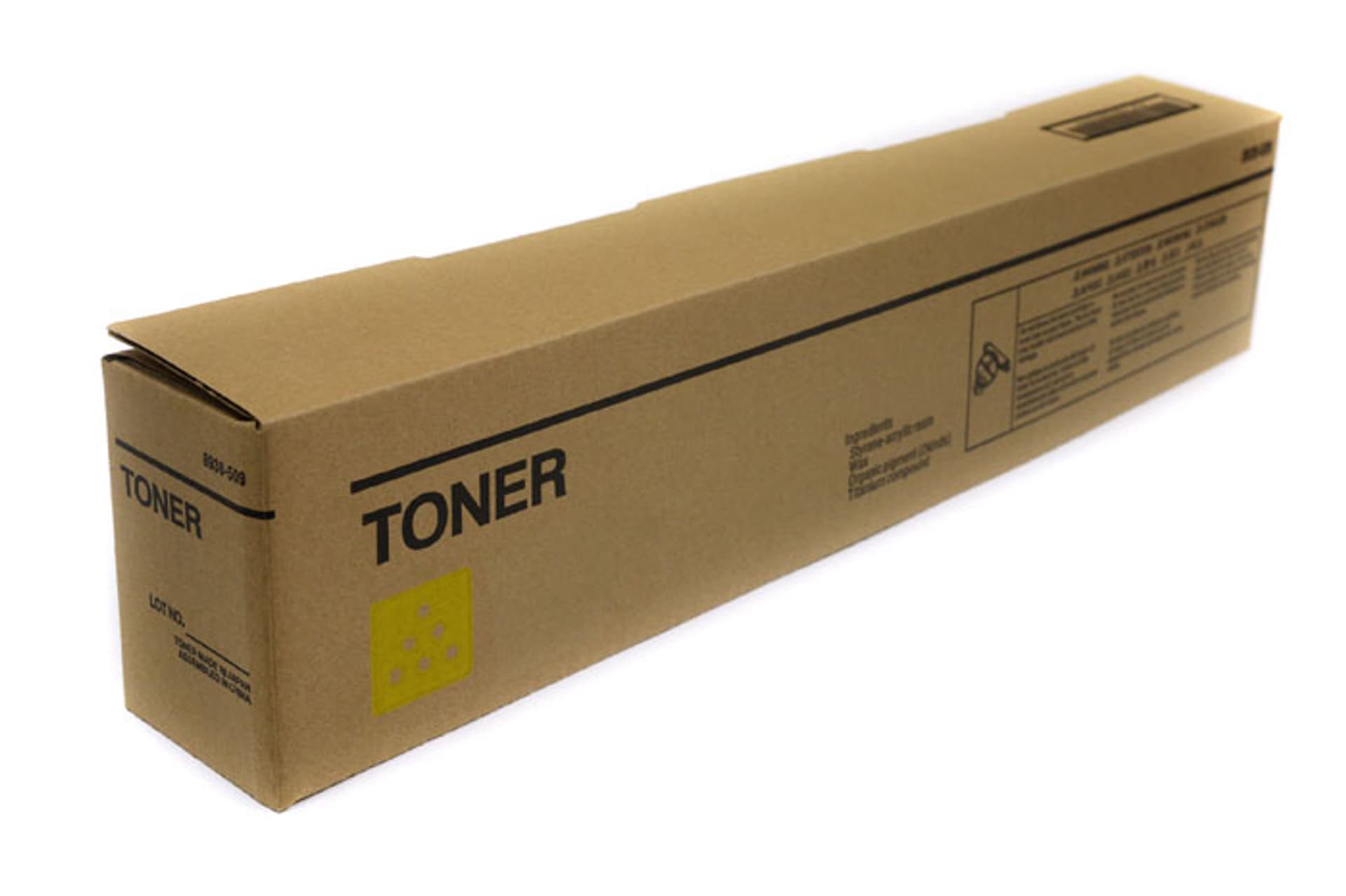 

Toner Clear Box Yellow Minolta Bizhub C258, C308, C368, C454, C554 zamiennik TN324Y, TN512Y (chemical powder)