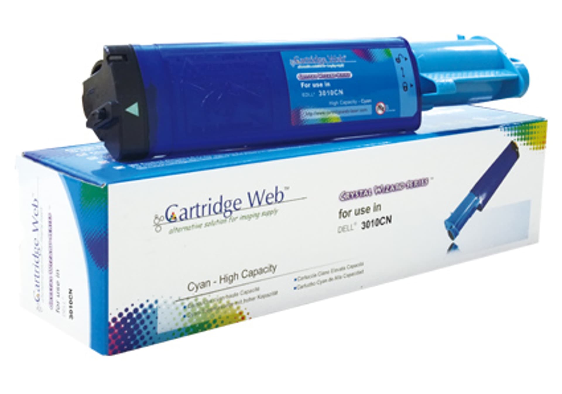 

Toner Cartridge Web Cyan Dell 3010 zamiennik 593-10155