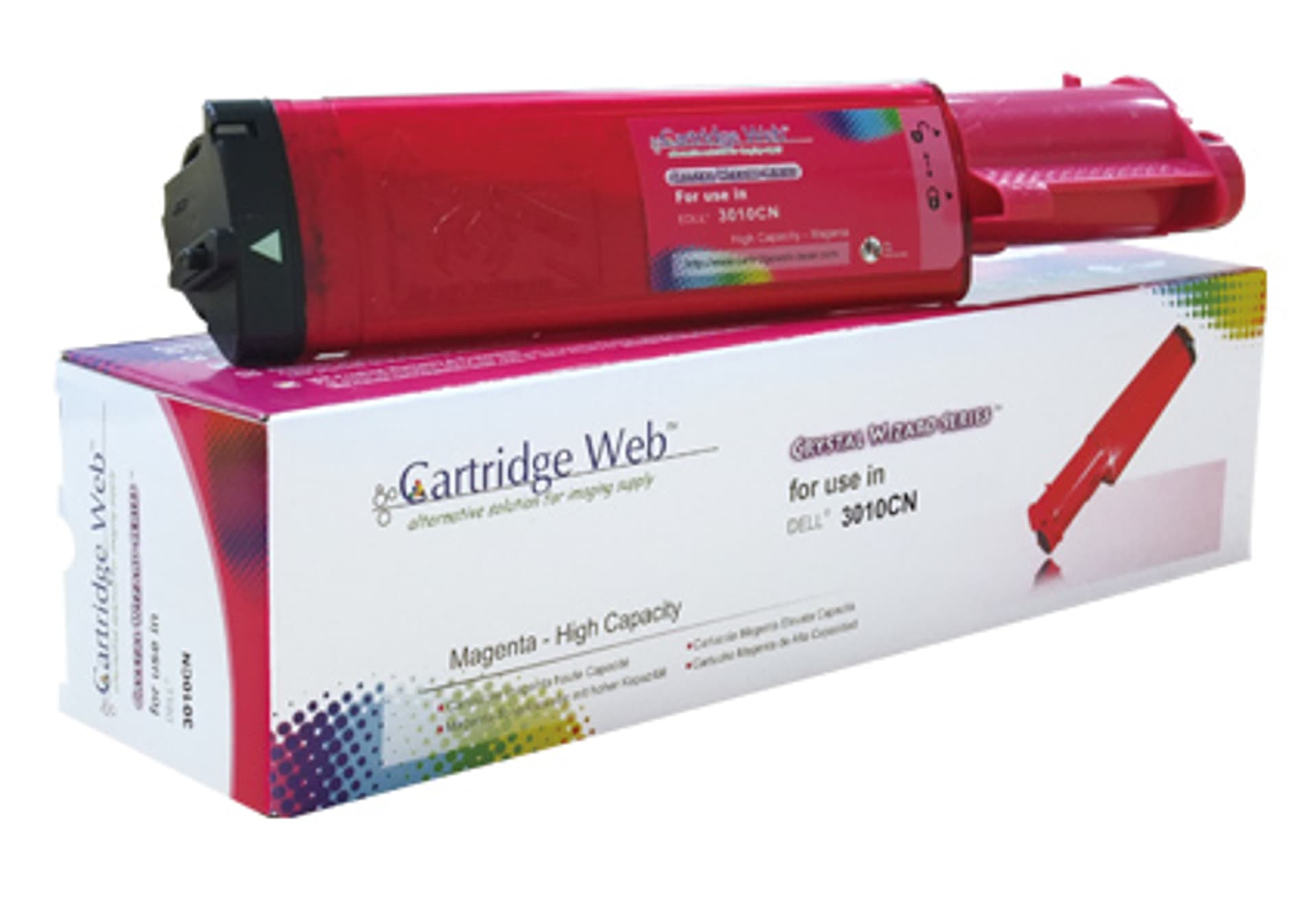 

Toner Cartridge Web Magenta Dell 3010 zamiennik 593-10157