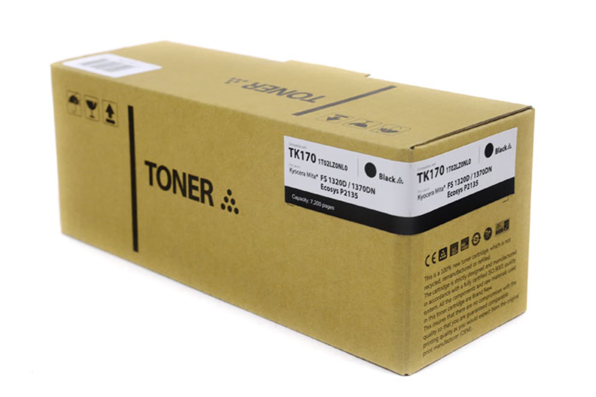 

Toner Cartridge Web Czarny Kyocera TK170 zamiennik TK-170