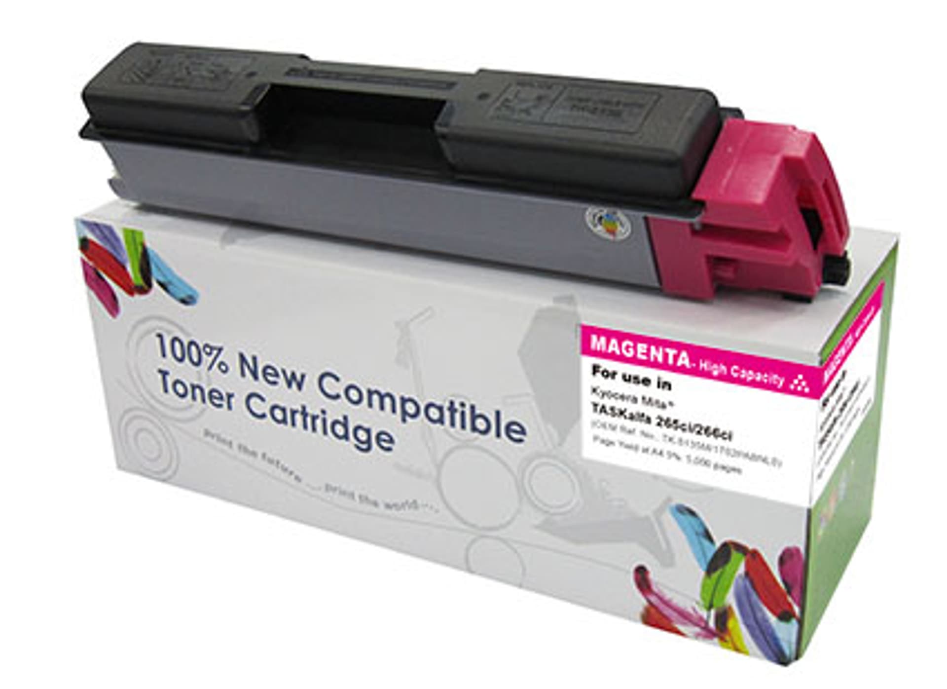 

Toner Cartridge Web Magenta Kyocera TK5135 zamiennik TK-5135M