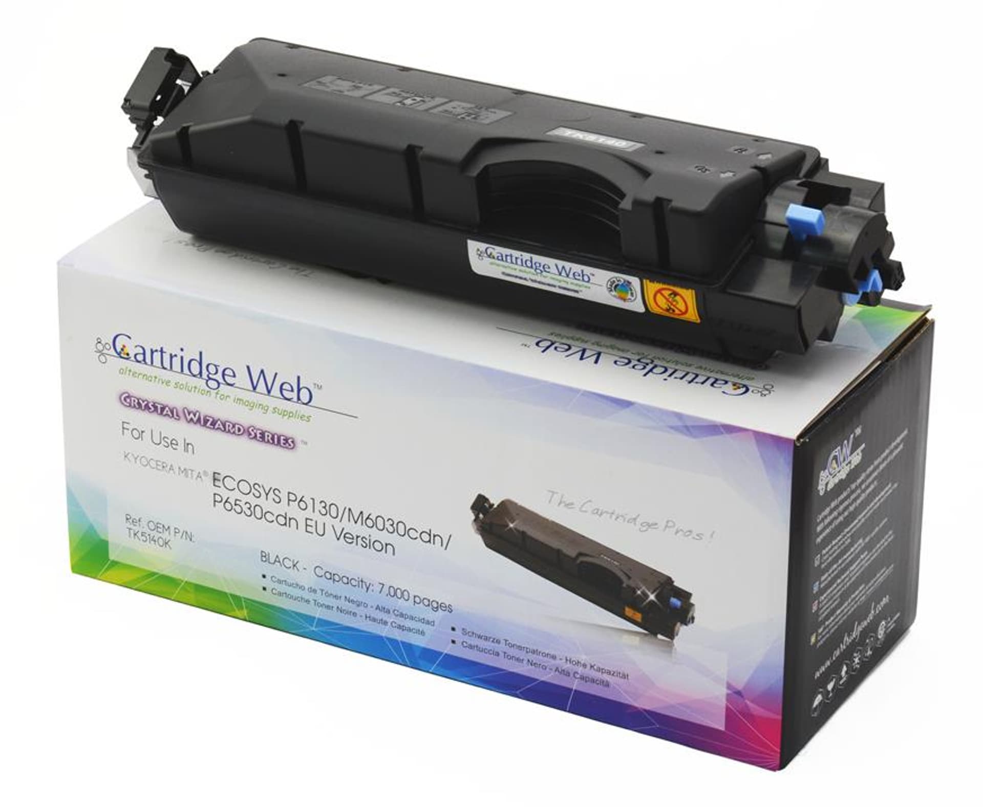 

Toner Cartridge Web Black Kyocera TK5140 zamiennik TK-5140K