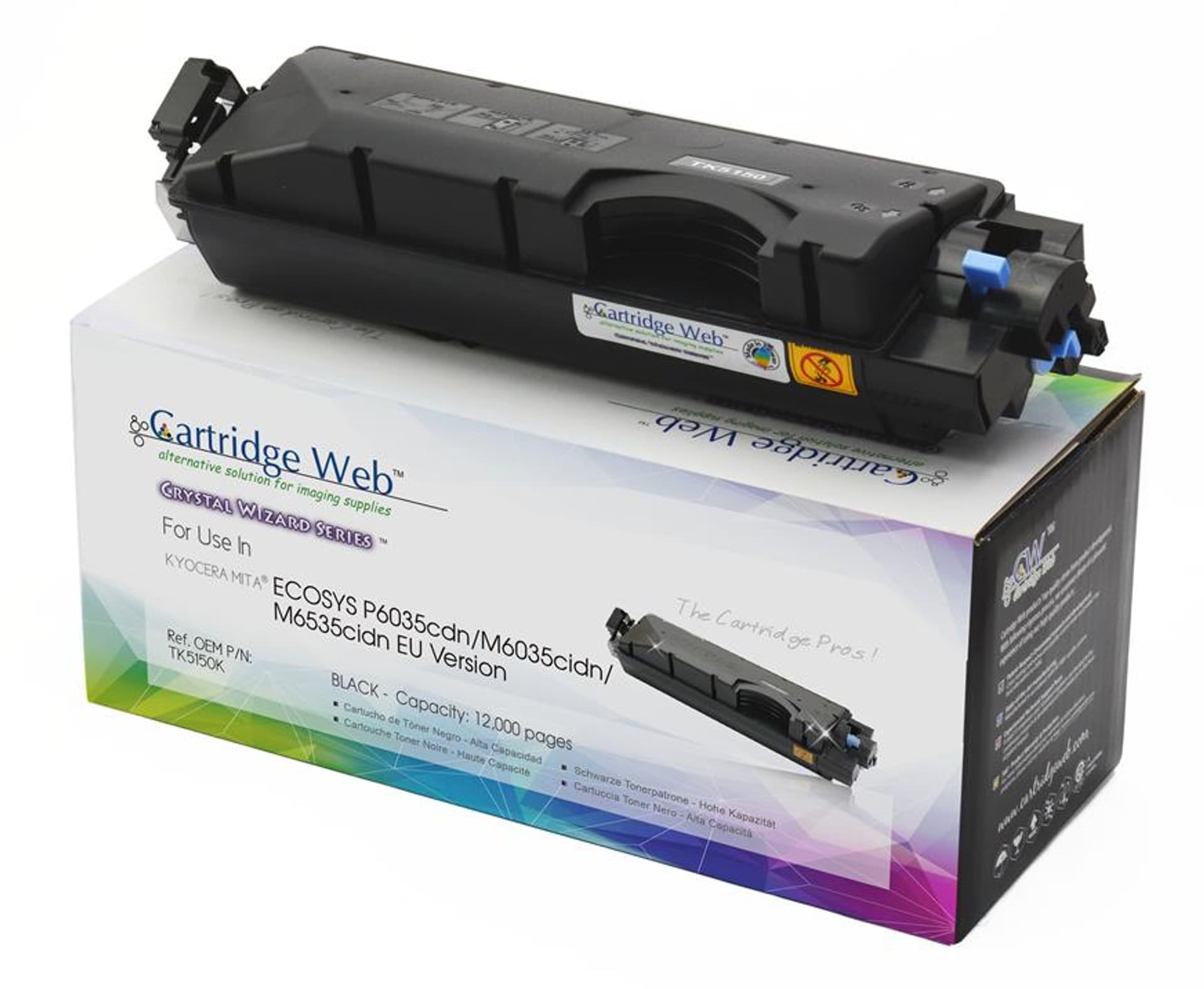 

Toner Cartridge Web Black Kyocera TK5150 zamiennik TK-5150K