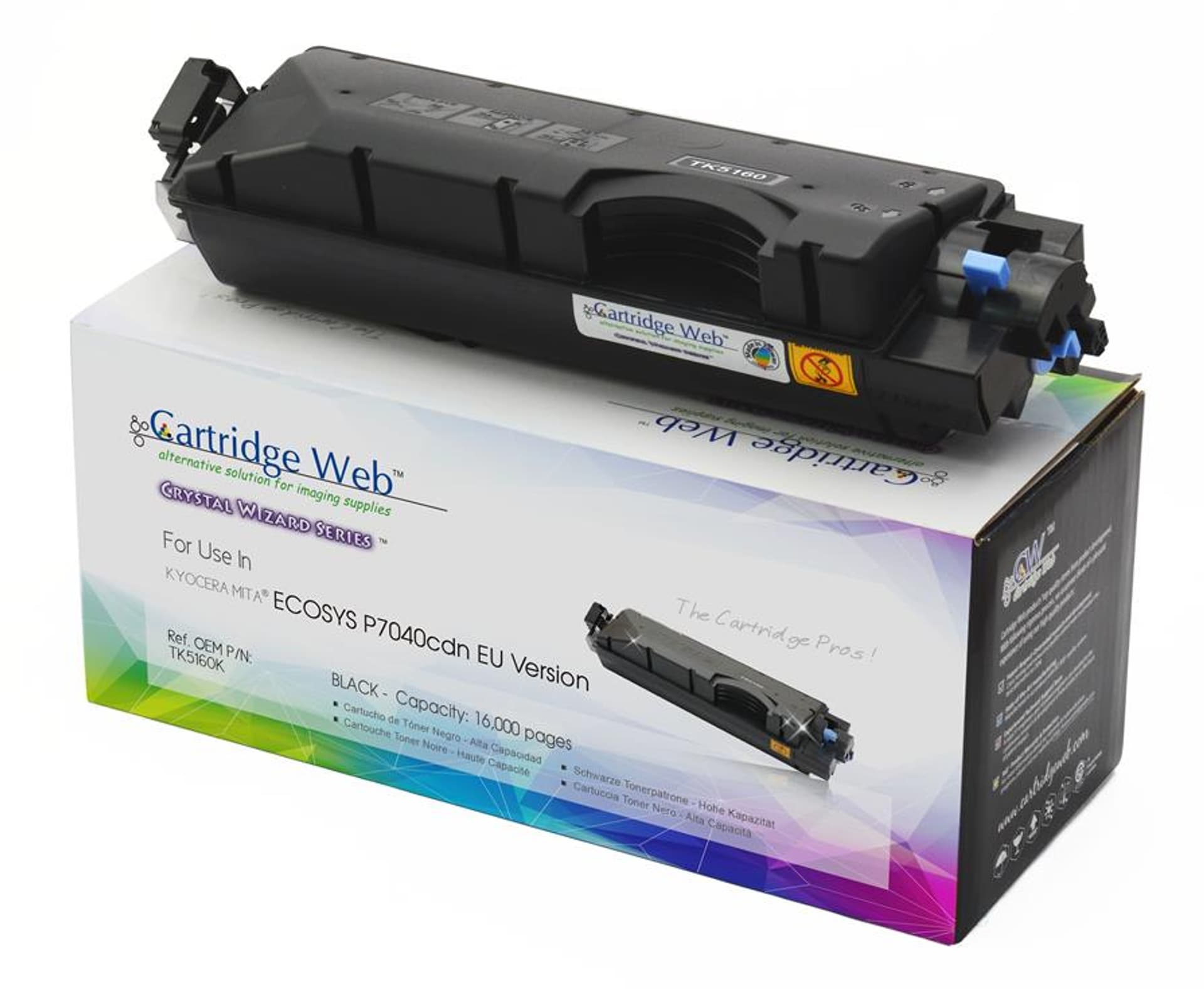 

Toner Cartridge Web Black Kyocera TK5160 zamiennik TK-5160K