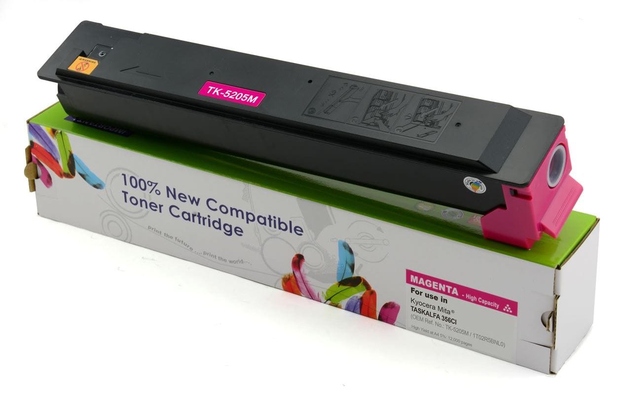 

Toner Cartridge Web Magenta Kyocera TK5205 zamiennik TK-5205M