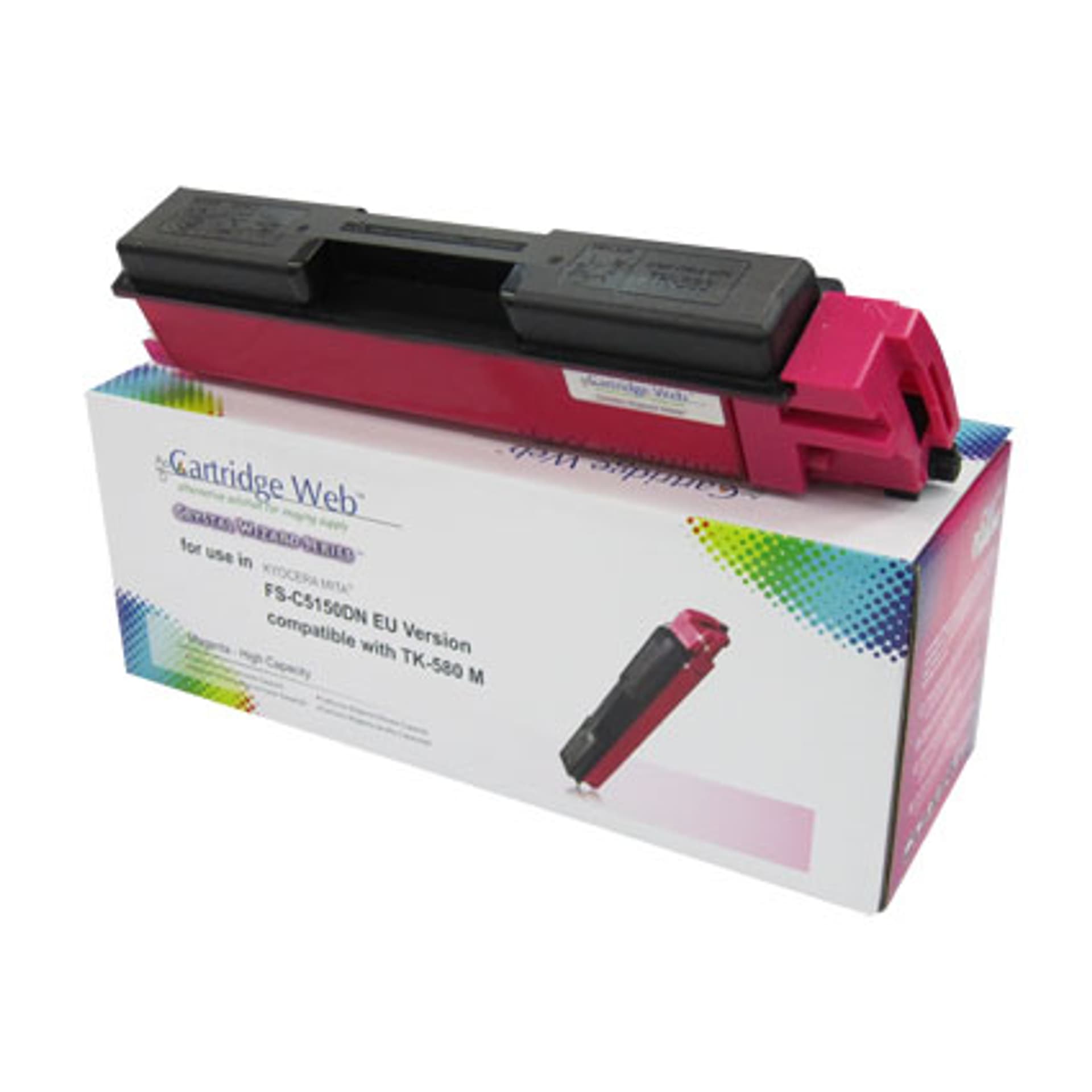 

Toner Cartridge Web Magenta Kyocera TK580 zamiennik TK-580M
