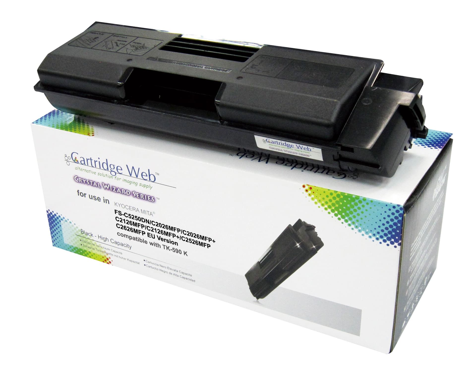 

Toner Cartridge Web Black Kyocera TK590 zamiennik TK-590K