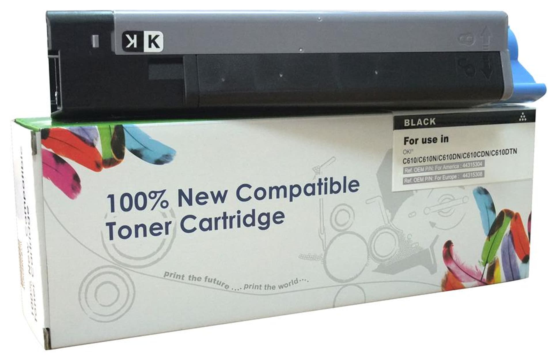 

Toner Cartridge Web Black OKI C610 zamiennik 44315308