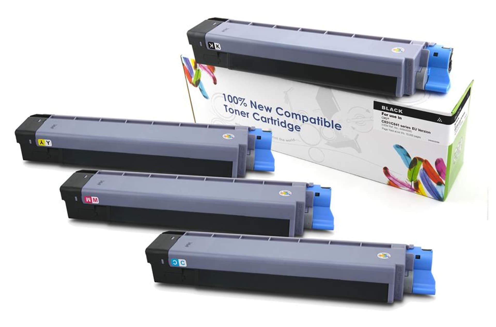 

Toner Cartridge Web Yellow OKI C831/C841 zamiennik 44844505