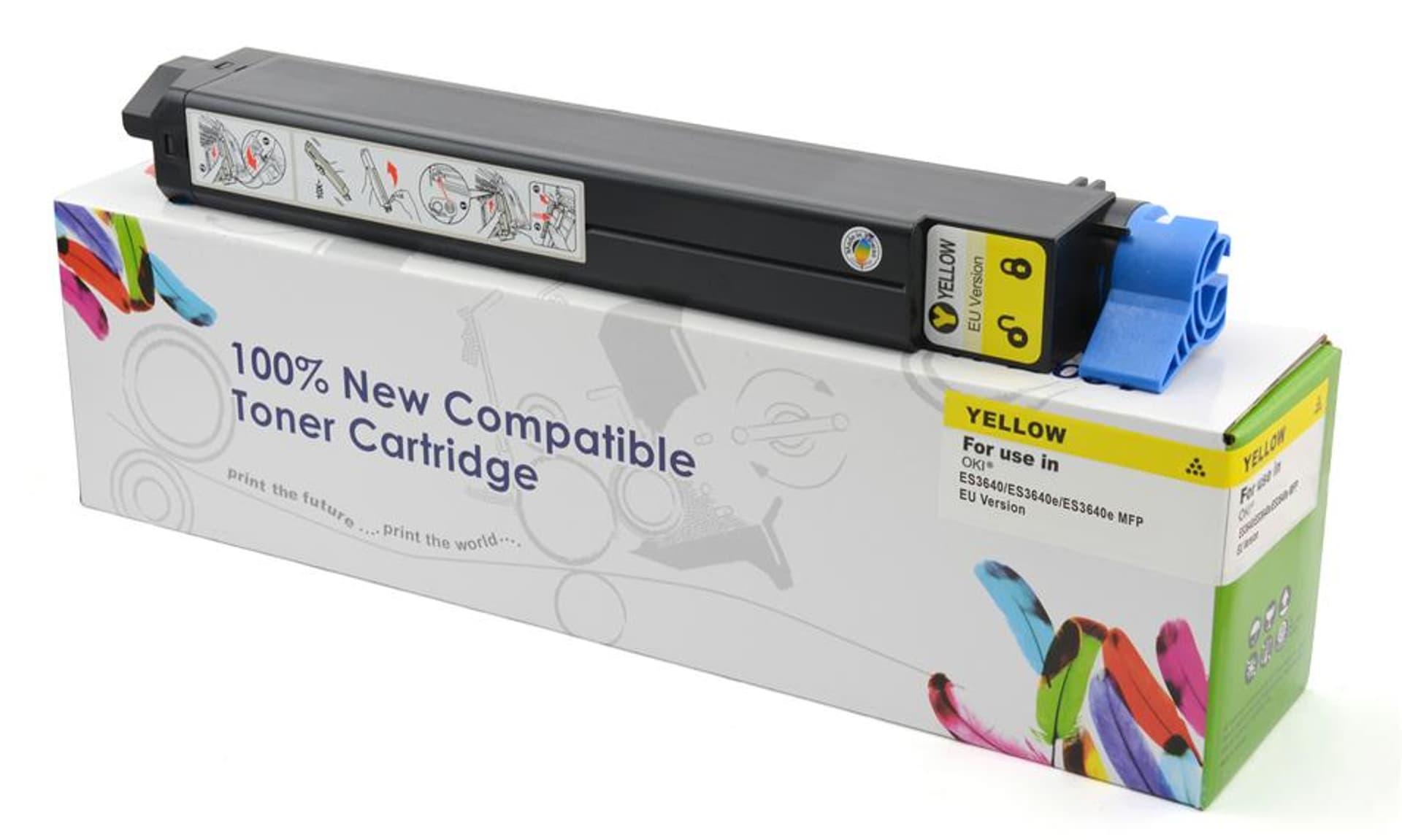 

Toner Cartridge Web Yellow OKI ES3640,ES3640E,ES3640E MFP zamiennik 42918925