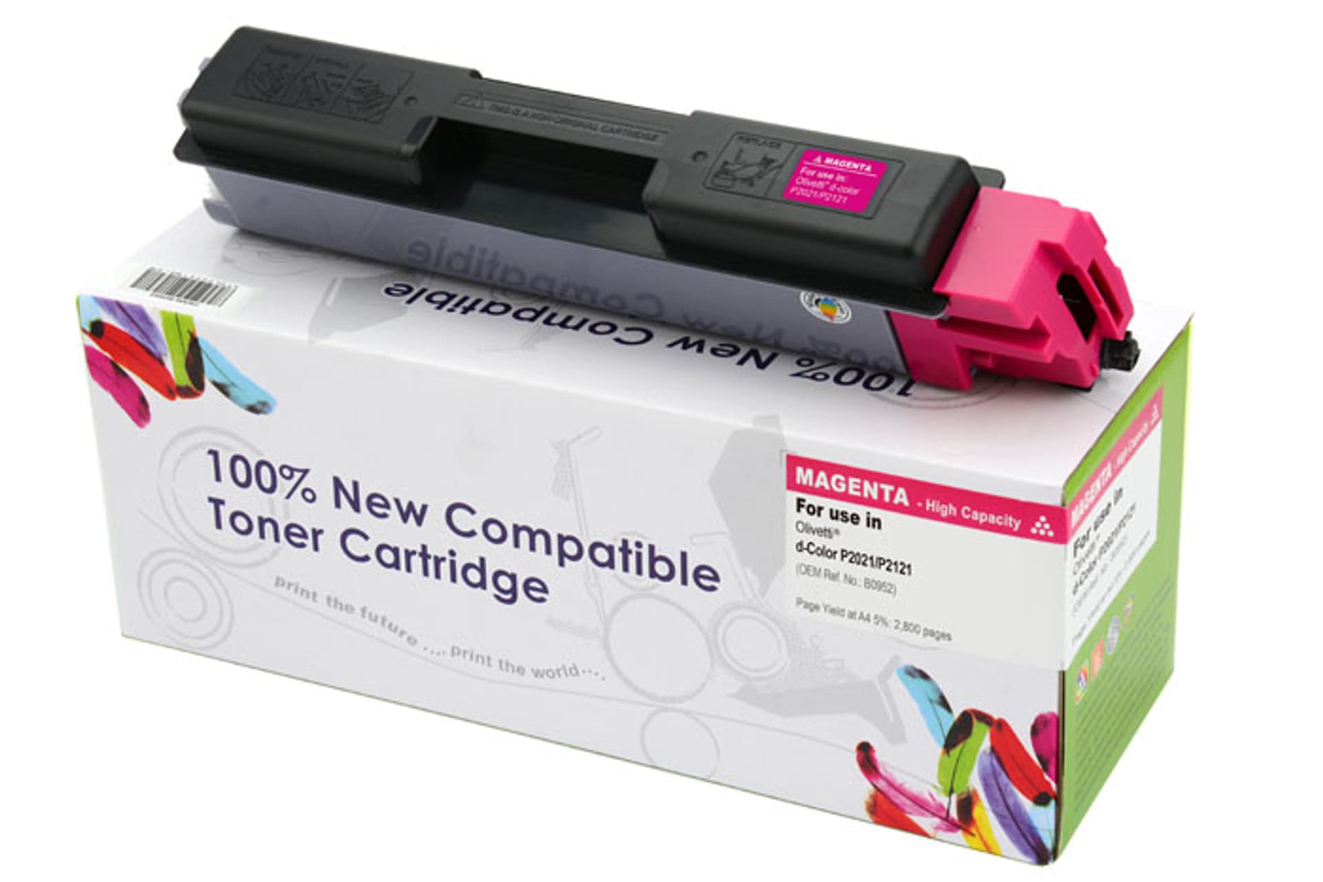 

Toner Cartridge Web Magenta OLIVETTI 2021 zamiennik B0952