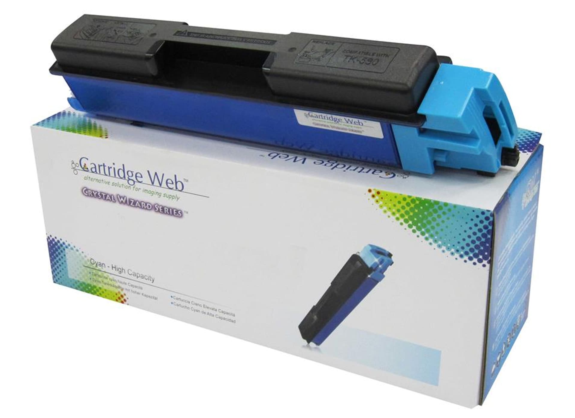 

Toner Cartridge Web Cyan OLIVETTI P2026 zamiennik B0947