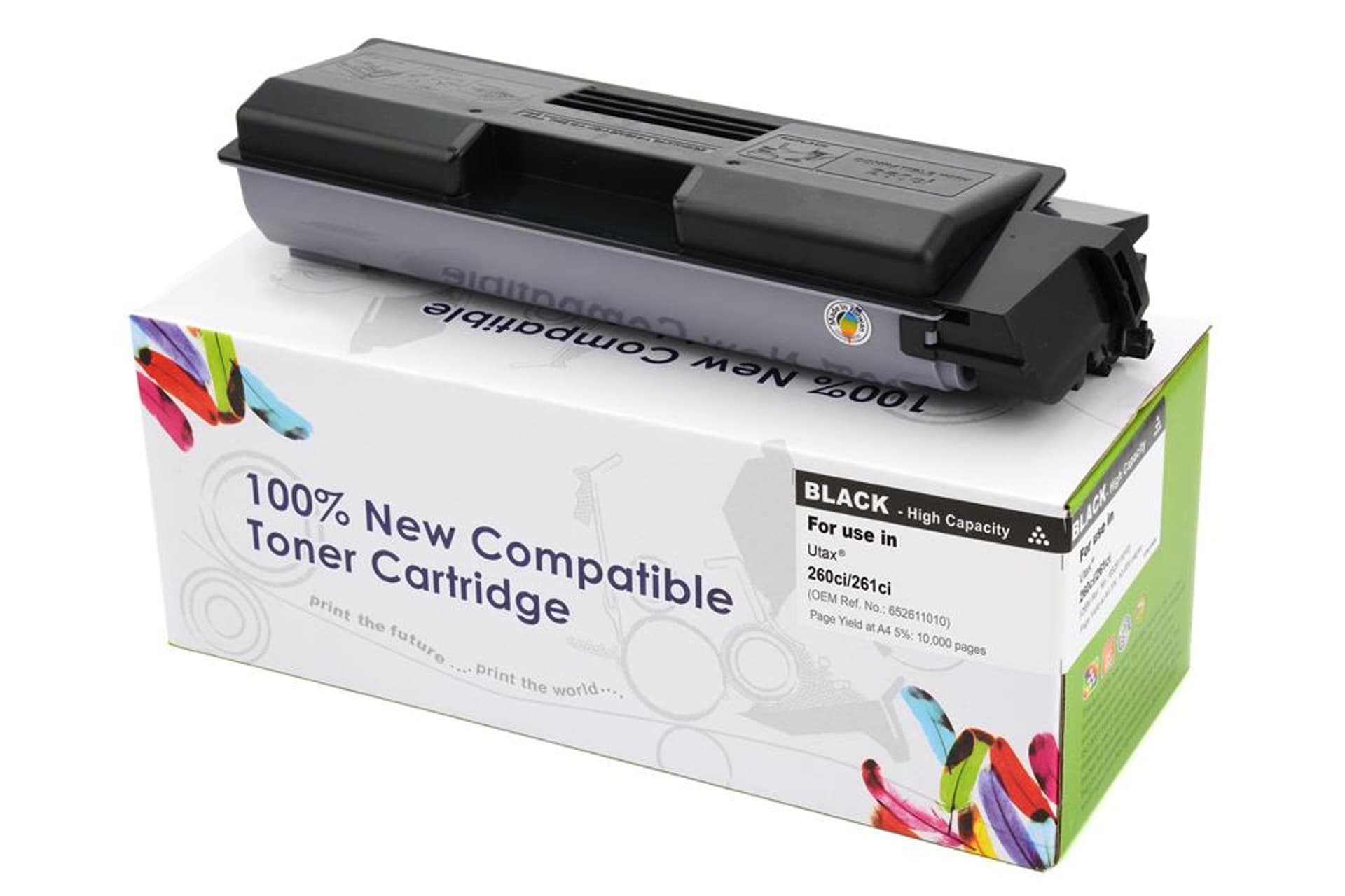 

Toner Cartridge Web Black UTAX 260 zamiennik 652611010