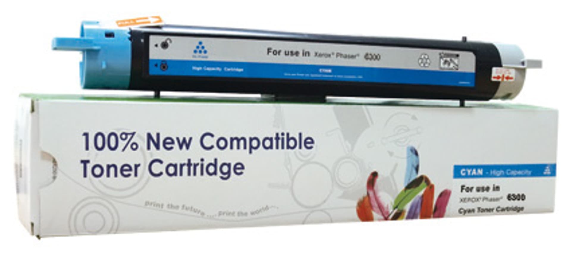 

Toner Cartridge Web Cyan Xerox 6300 zamiennik 106R01082