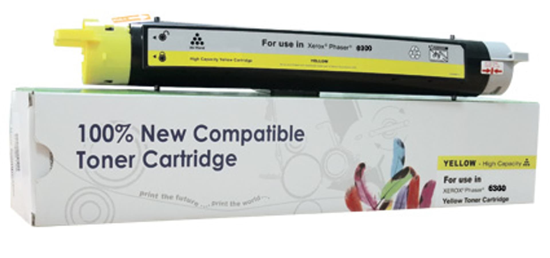 

Toner Cartridge Web Yellow Xerox 6300 zamiennik 106R01084