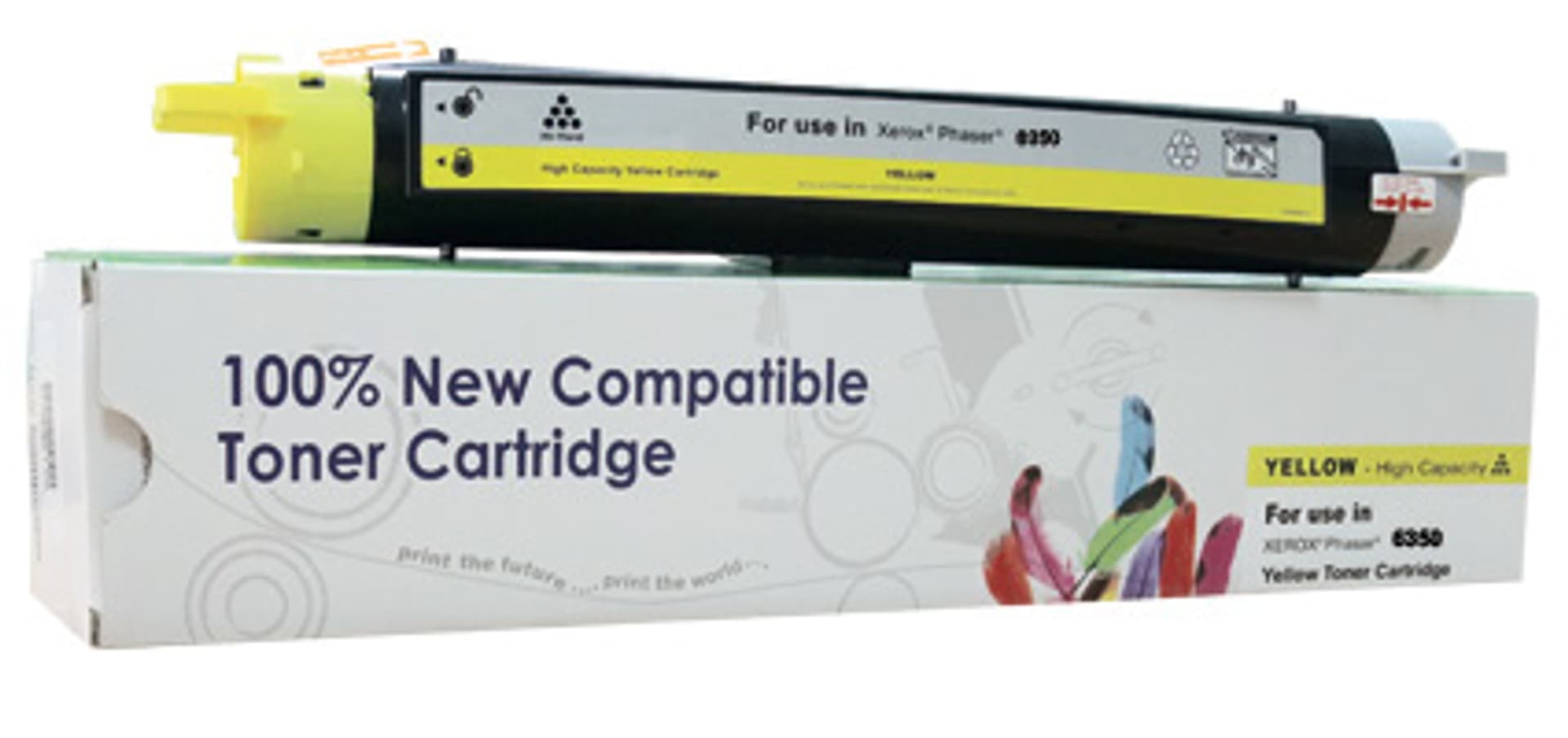 

Toner Cartridge Web Yellow Xerox 6350 zamiennik 106R01146