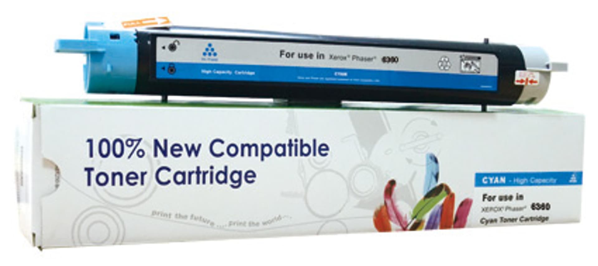 

Toner Cartridge Web Cyan Xerox 6360 zamiennik 106R01214