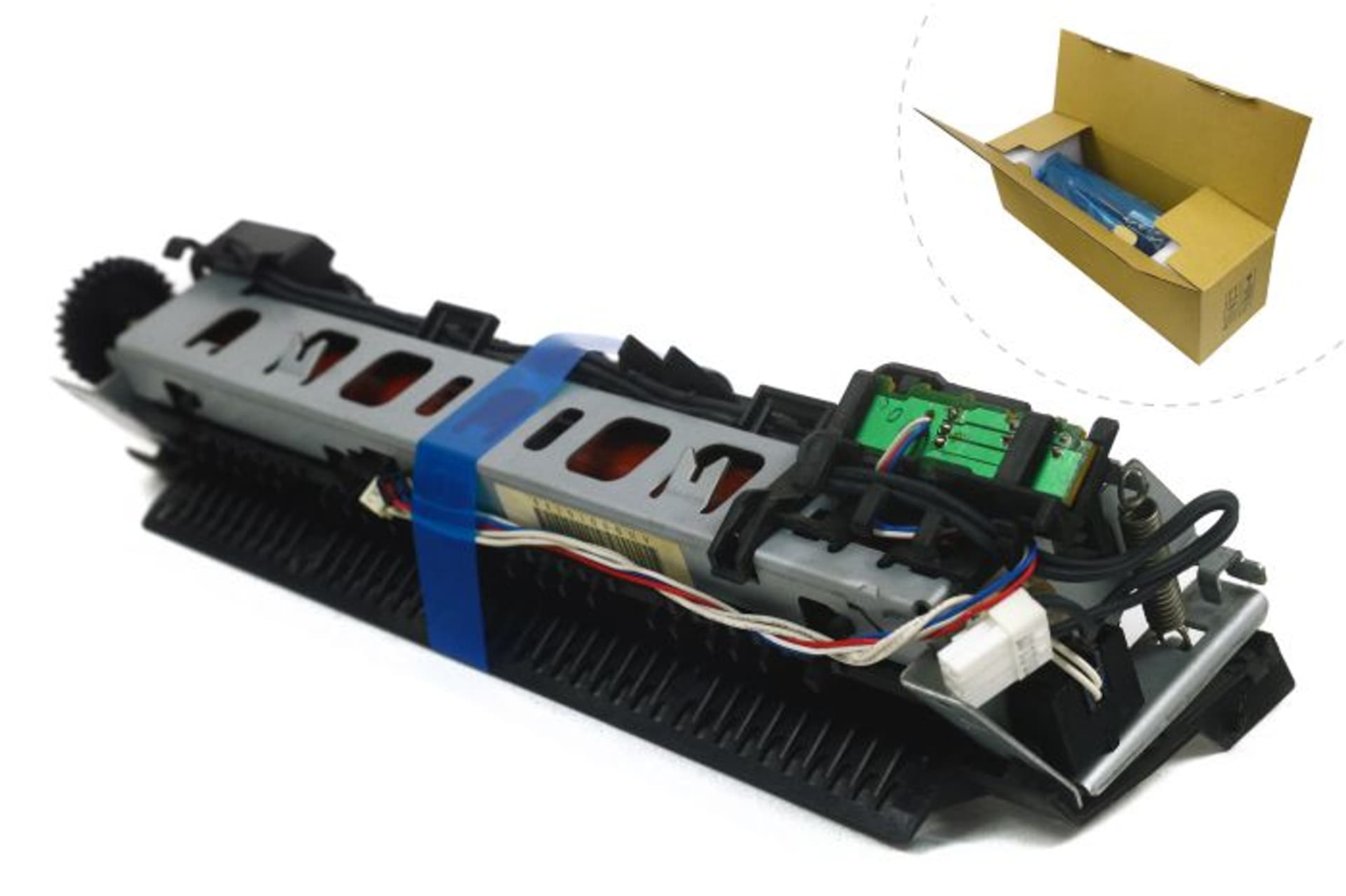 

Zespół grzejny - Fuser Unit (bez łopatek - należy je zainstalować zgodnie z instrukcją) HP 1010, 1012, 1015 220V-230V (RM1-0661)