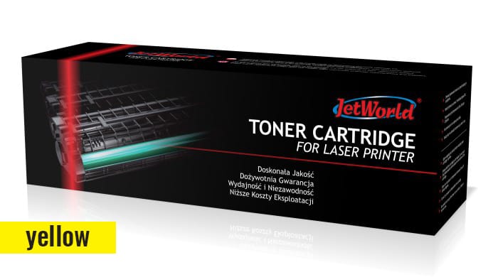 

Toner JetWorld Yellow Glossy OKI C8600, C8800 zamiennik 43487709