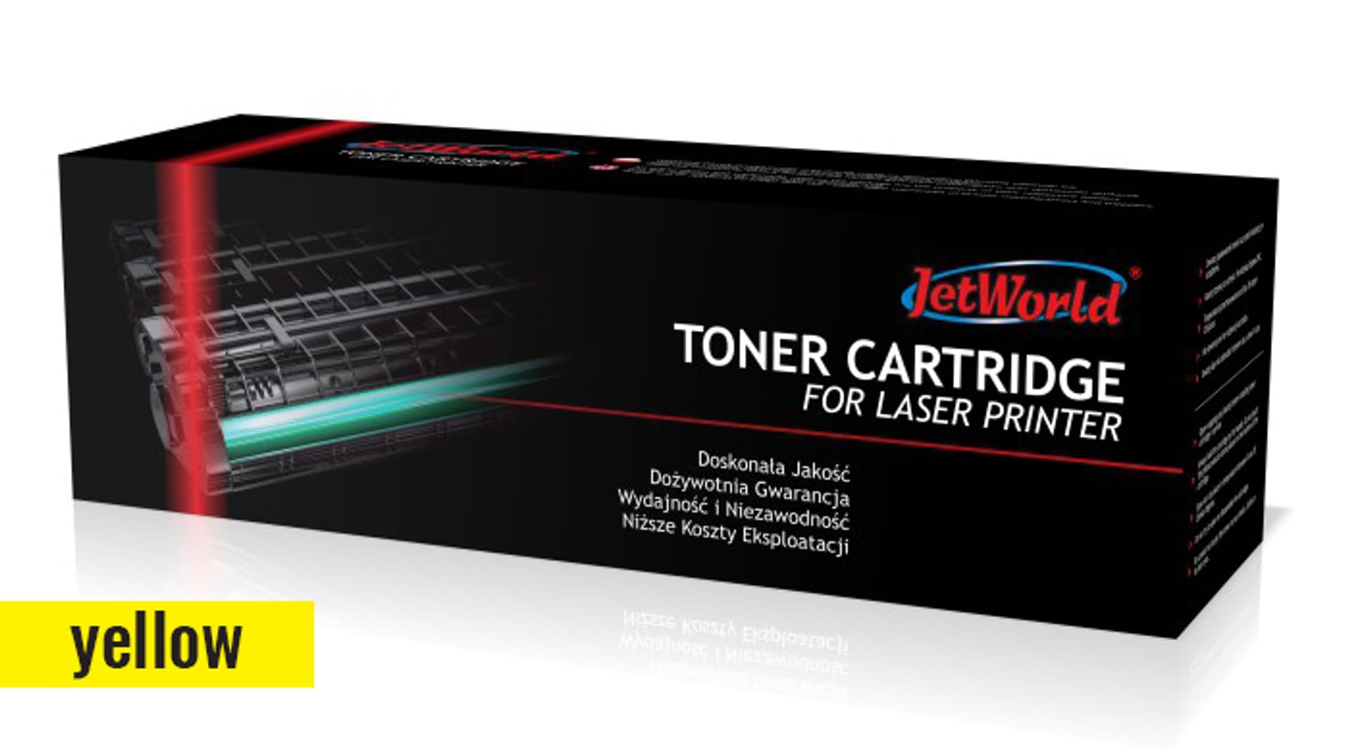 

Toner JetWorld Yellow Kyocera TK5195 zamiennik TK-5195Y (japońska zasypka)