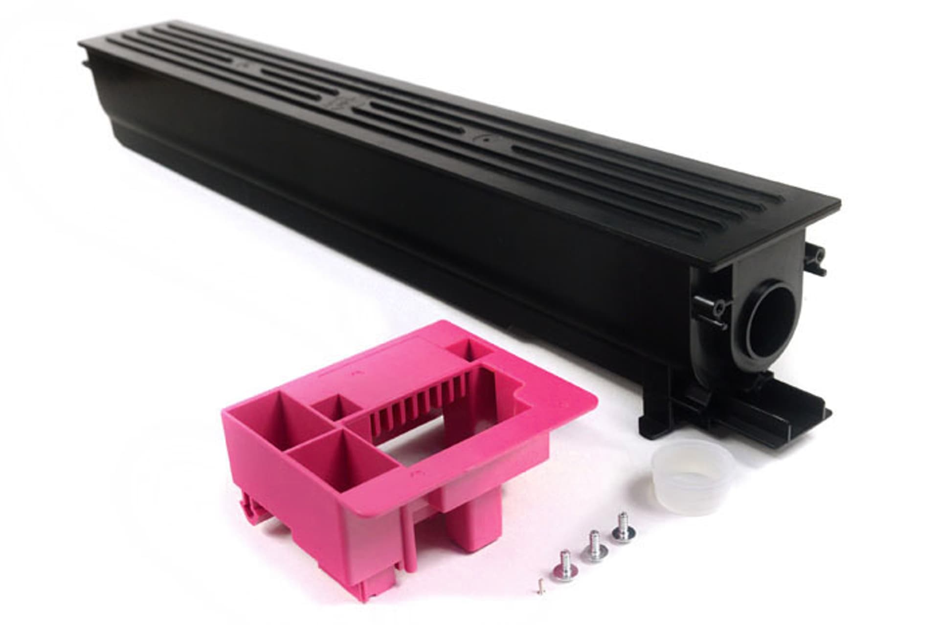 

Pusta kaseta Konica Minolta Bizhub TN611M, TN613M Magenta 100% nowa (wystarczy wsypać proszek i założyć odpowiedni chip)