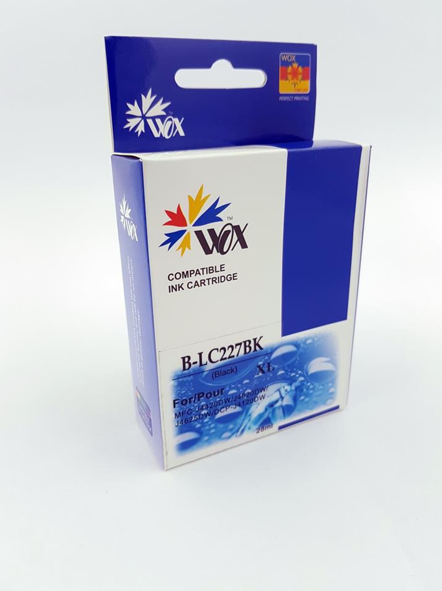 

Tusz Wox Black Brother LC 227BK zamiennik LC227XLBK (2100 stron A4 zgodnie z normą ISO/IEC 24711)