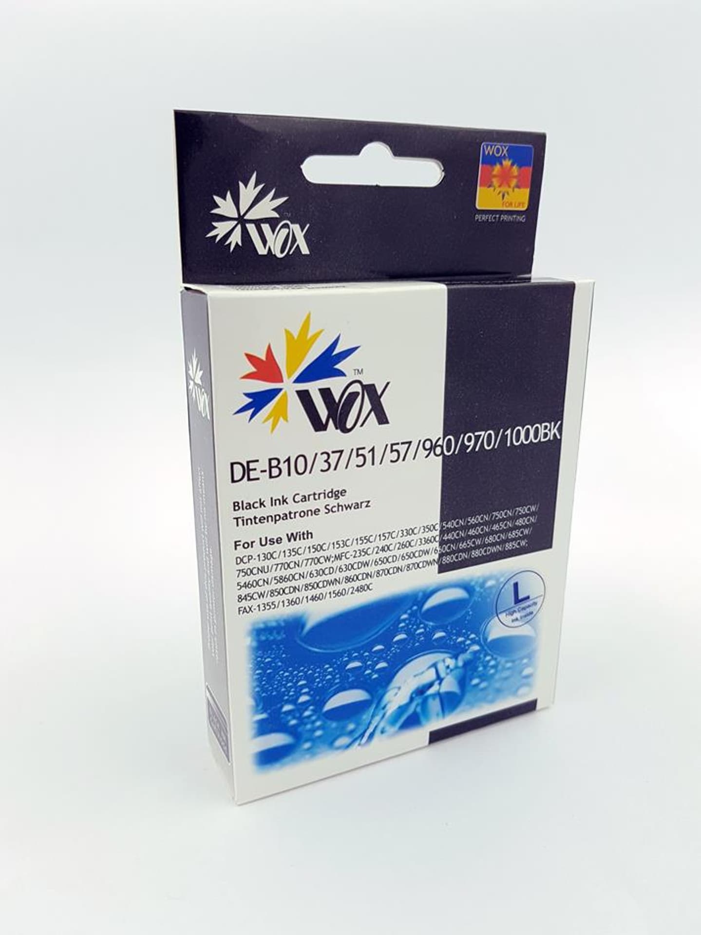 

Tusz Wox Black BROTHER LC970BK / LC1000BK zamiennik LC970BK / LC1000BK