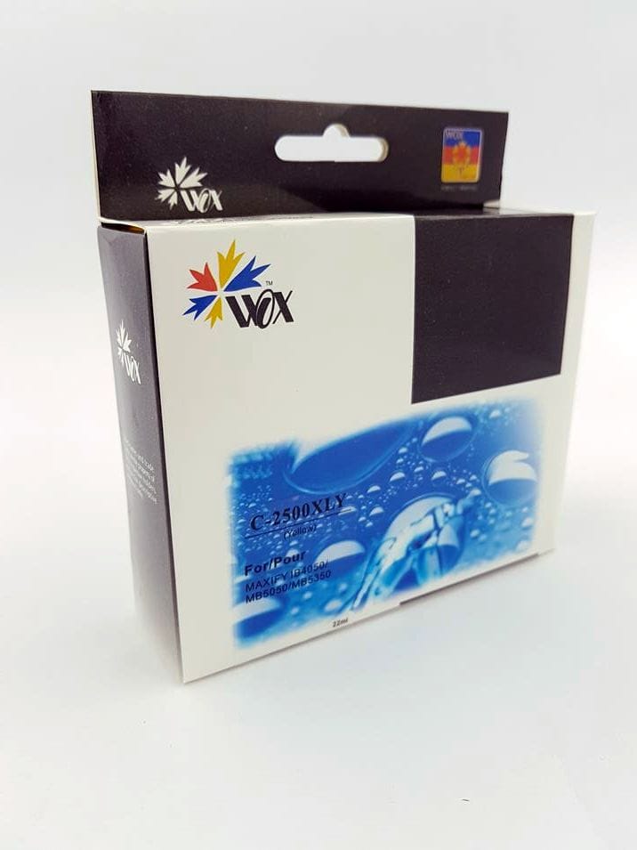 

Tusz Wox Yellow CANON PGI-2500XLY z chipem zamiennik PGI2500XLY